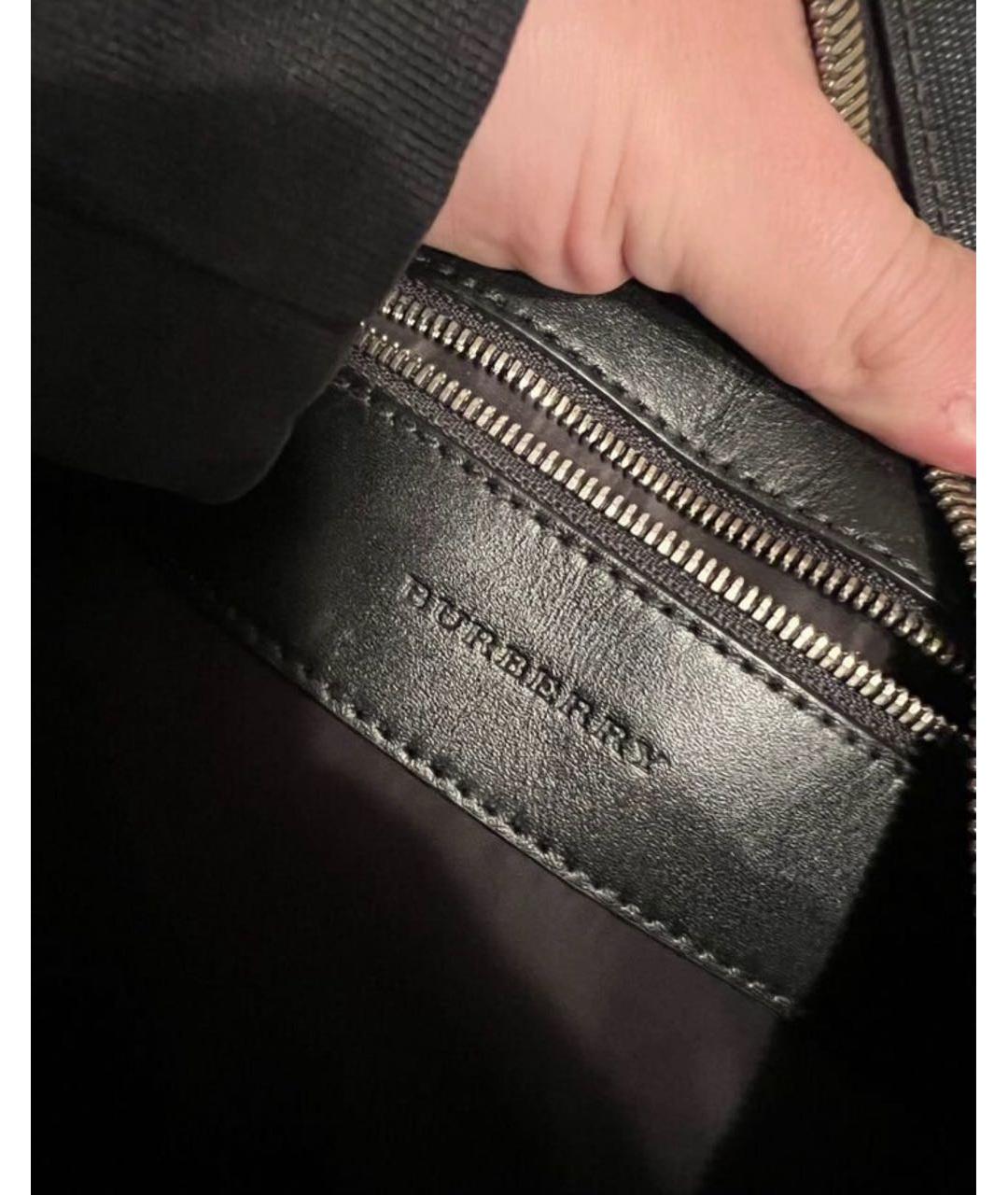 BURBERRY Темно-синий рюкзак, фото 4