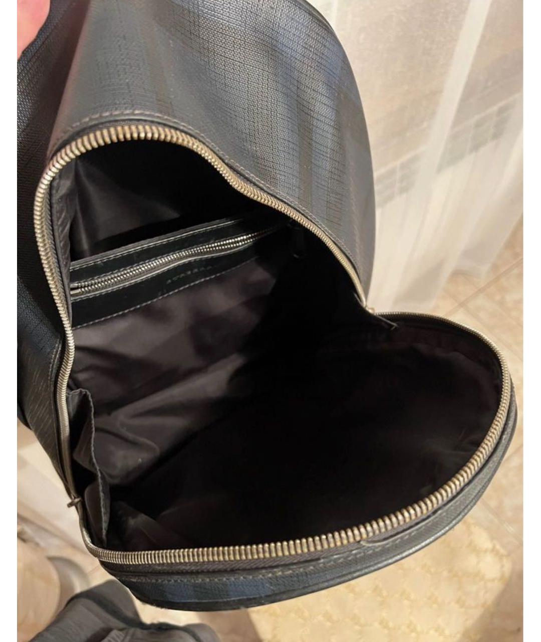 BURBERRY Темно-синий рюкзак, фото 5