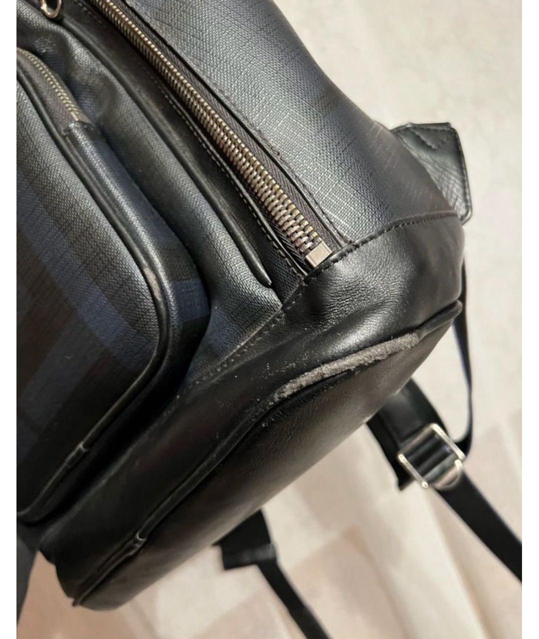 BURBERRY Темно-синий рюкзак, фото 8