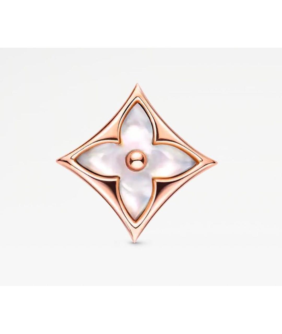 LOUIS VUITTON Золотые серьги из розового золота, фото 4