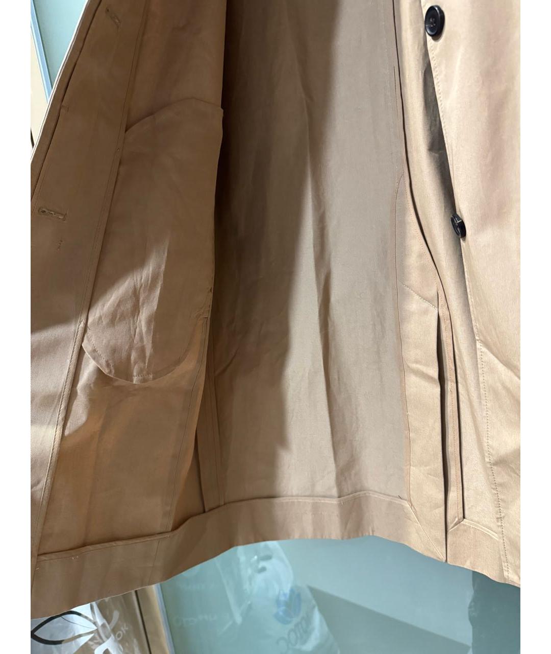 COS Бежевый хлопковый тренч/плащ, фото 2