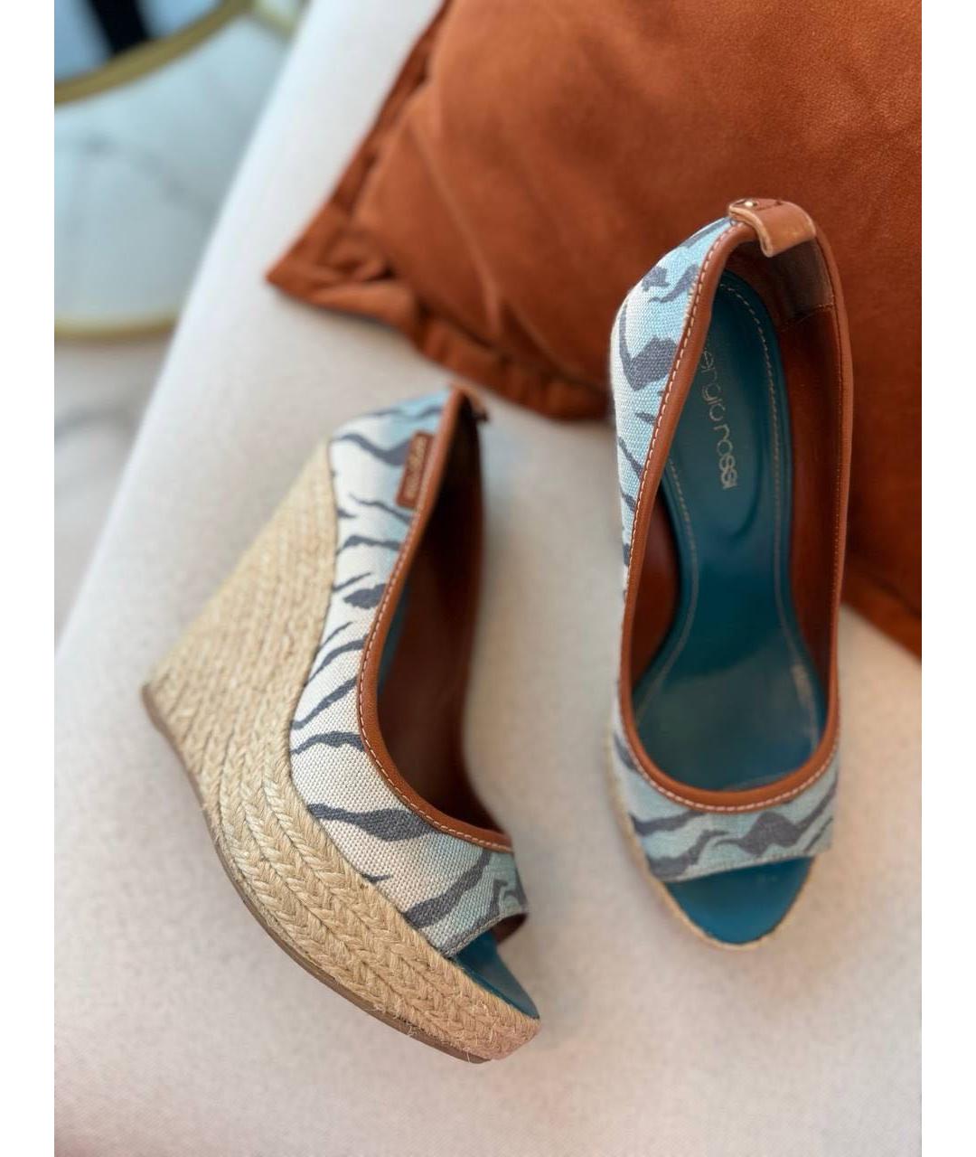 SERGIO ROSSI Босоножки, фото 5