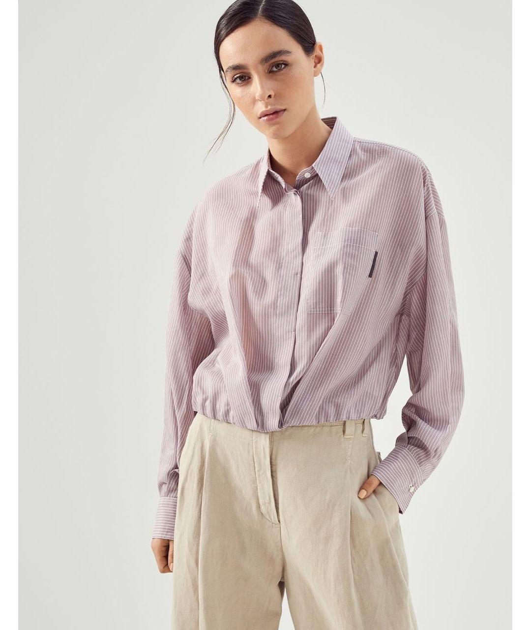 BRUNELLO CUCINELLI Хлопковая рубашка, фото 5