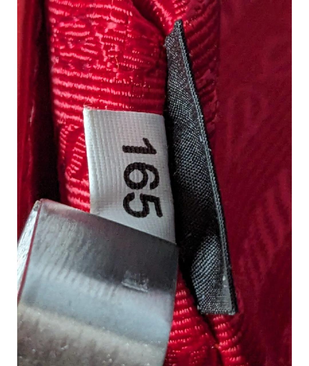 PRADA Красная сумка через плечо из лакированной кожи, фото 9