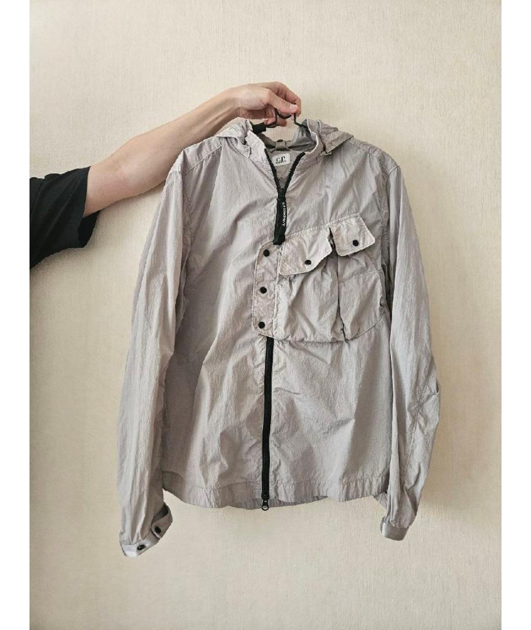 CP COMPANY Серая синтетическая куртка, фото 3