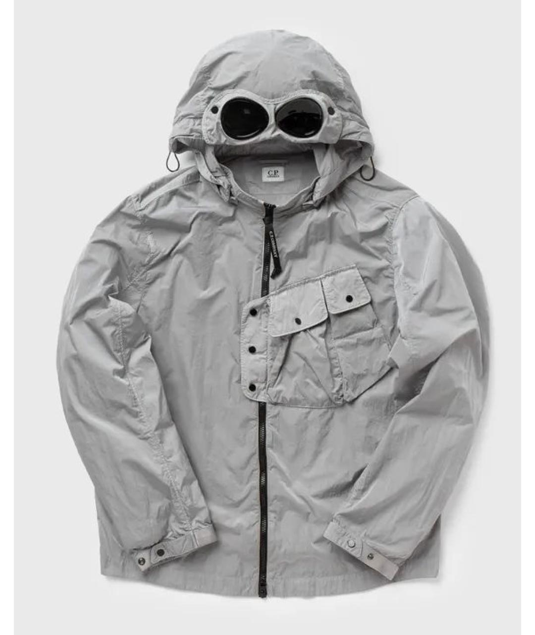 CP COMPANY Серая синтетическая куртка, фото 5