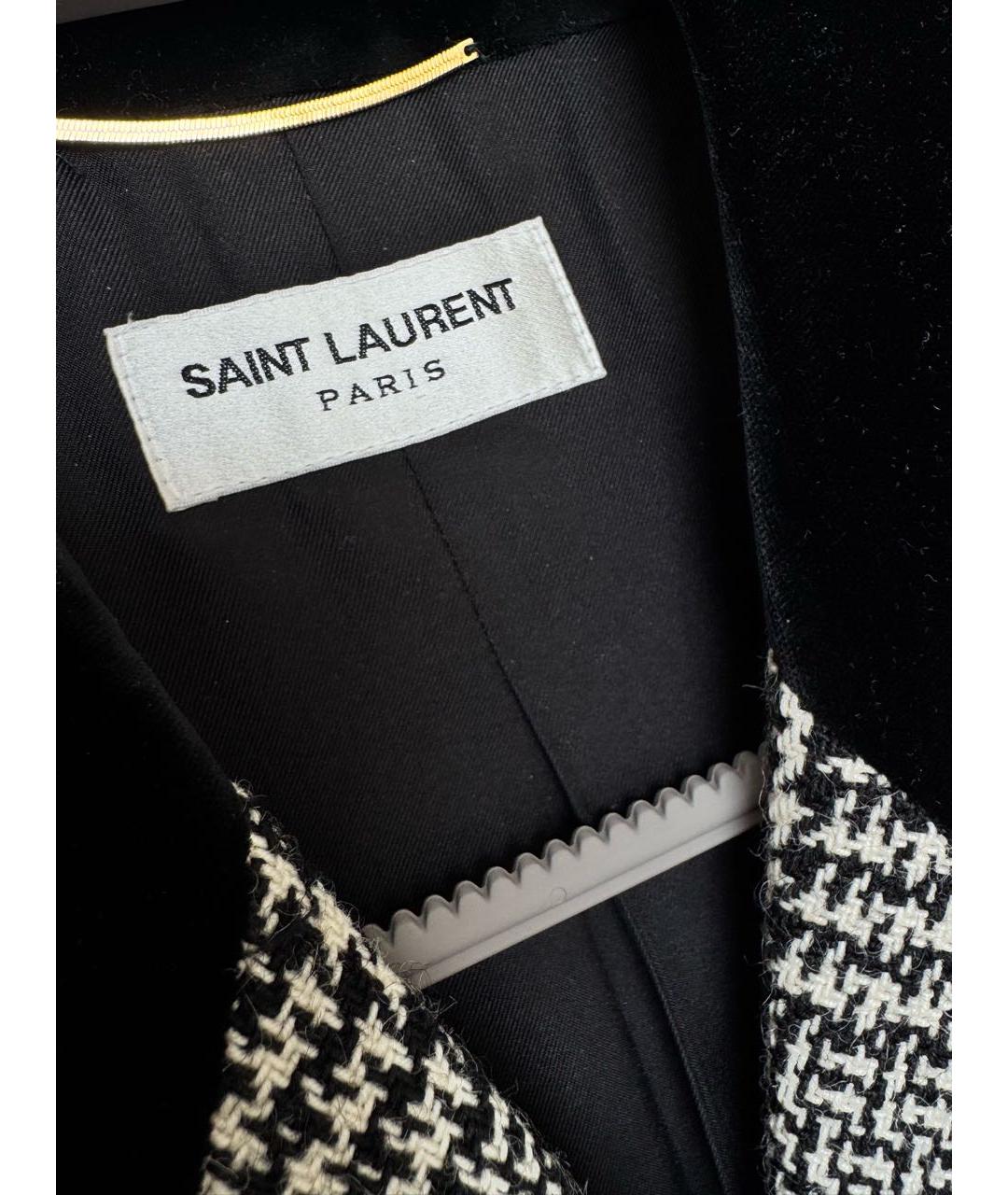 SAINT LAURENT Шерстяной жакет/пиджак, фото 3