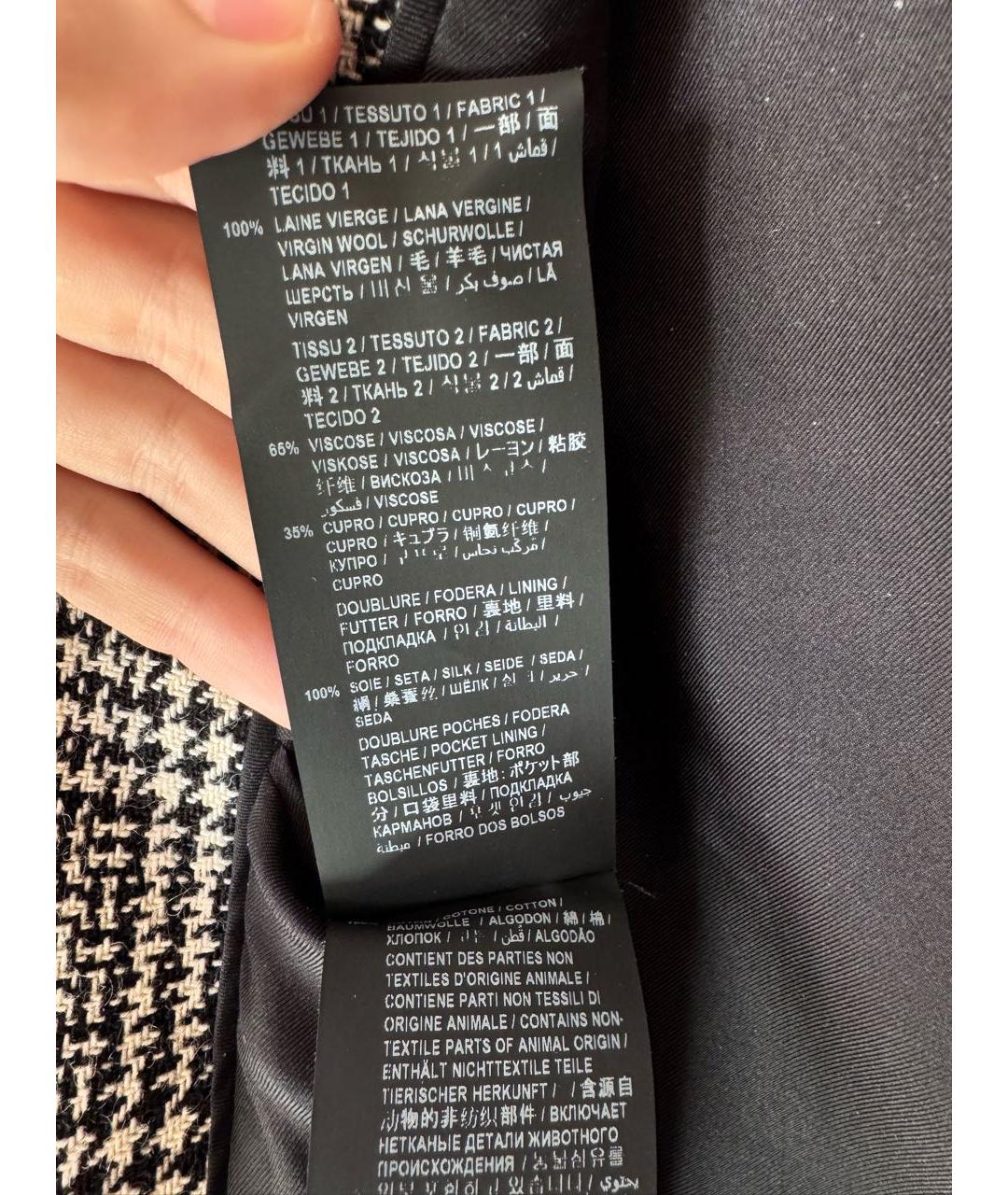 SAINT LAURENT Шерстяной жакет/пиджак, фото 8
