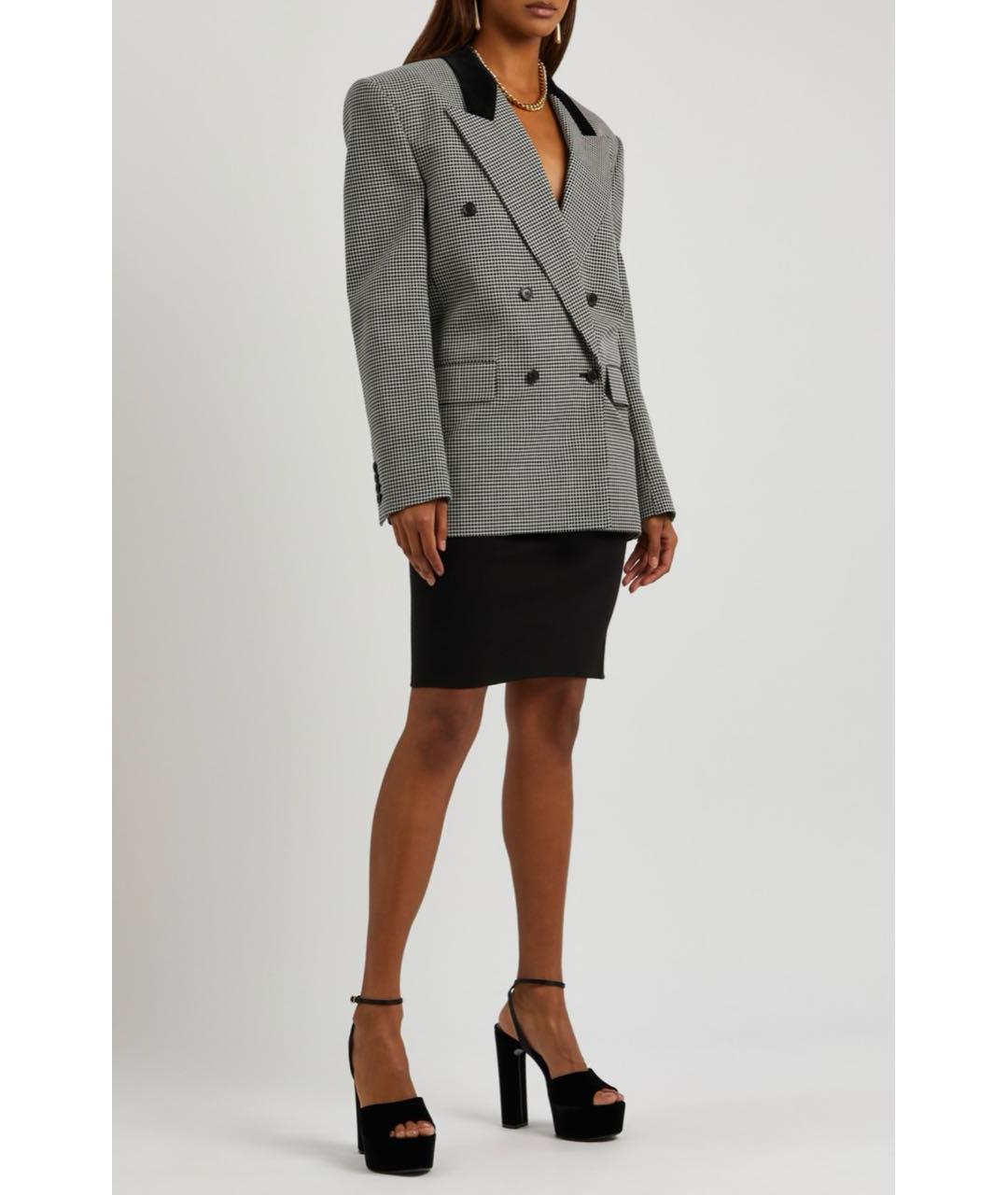 SAINT LAURENT Шерстяной жакет/пиджак, фото 4