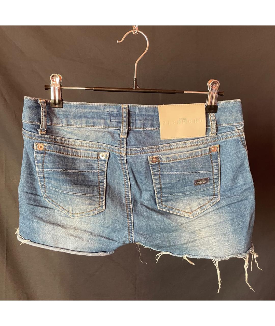JOHN RICHMOND Деним шорты, фото 5