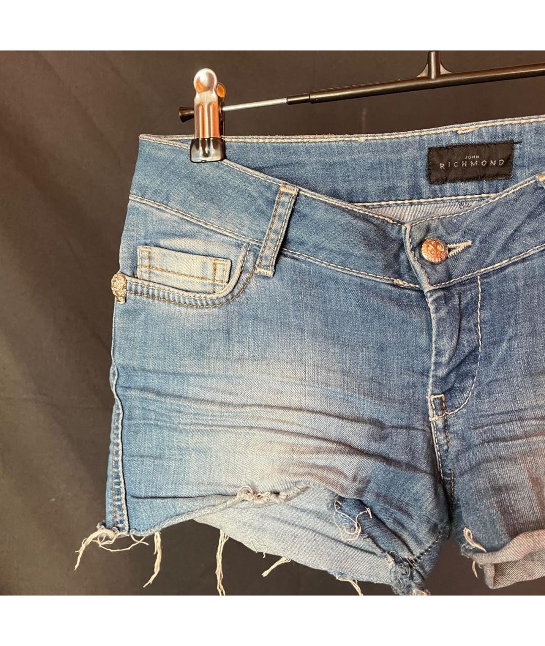 JOHN RICHMOND Деним шорты, фото 3