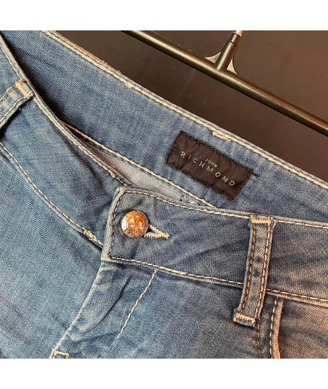 JOHN RICHMOND Деним шорты, фото 4