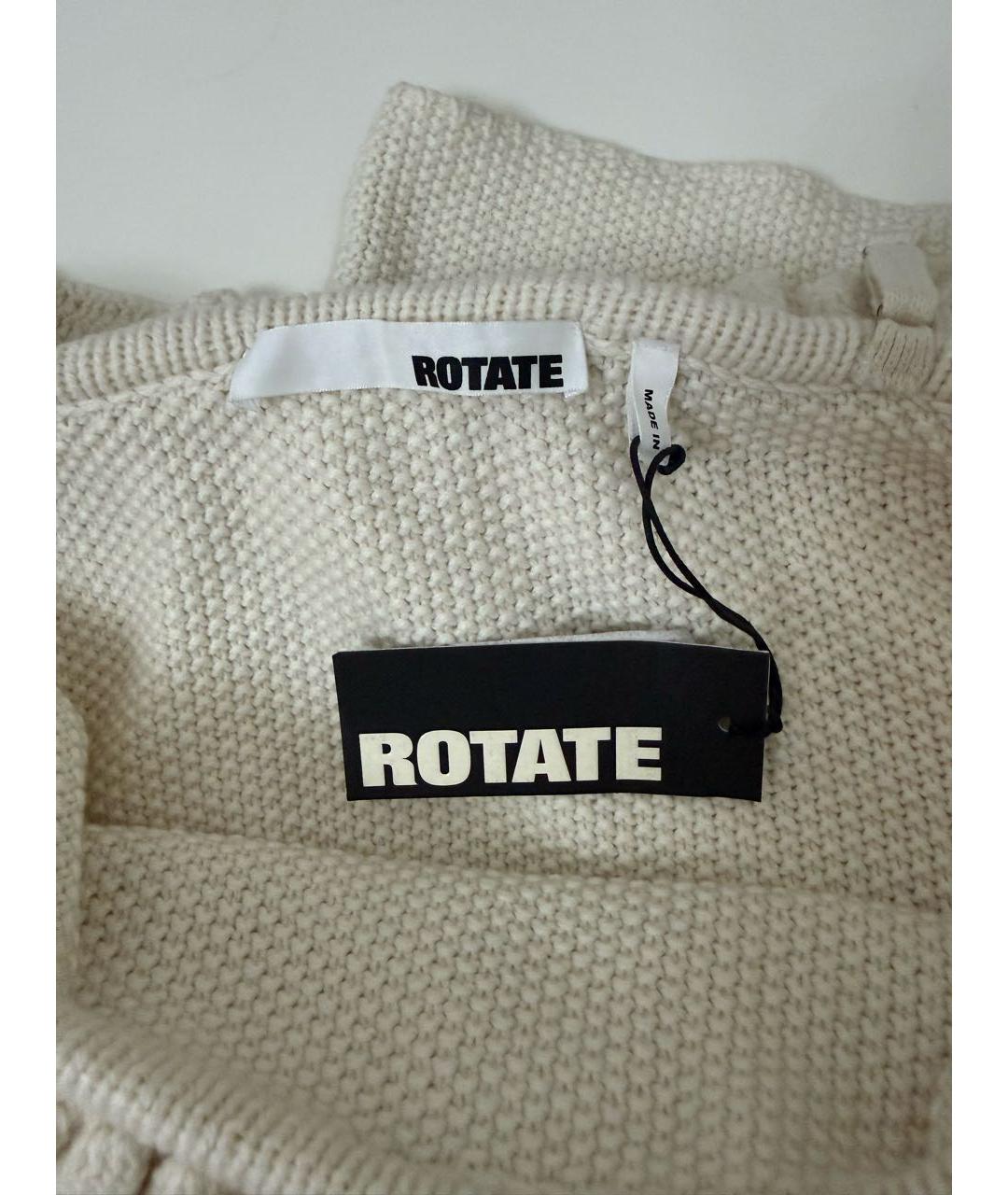 ROTATE Бежевое вечернее платье, фото 7