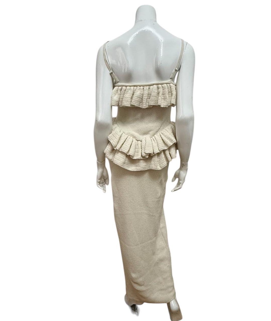 ROTATE Бежевое вечернее платье, фото 3