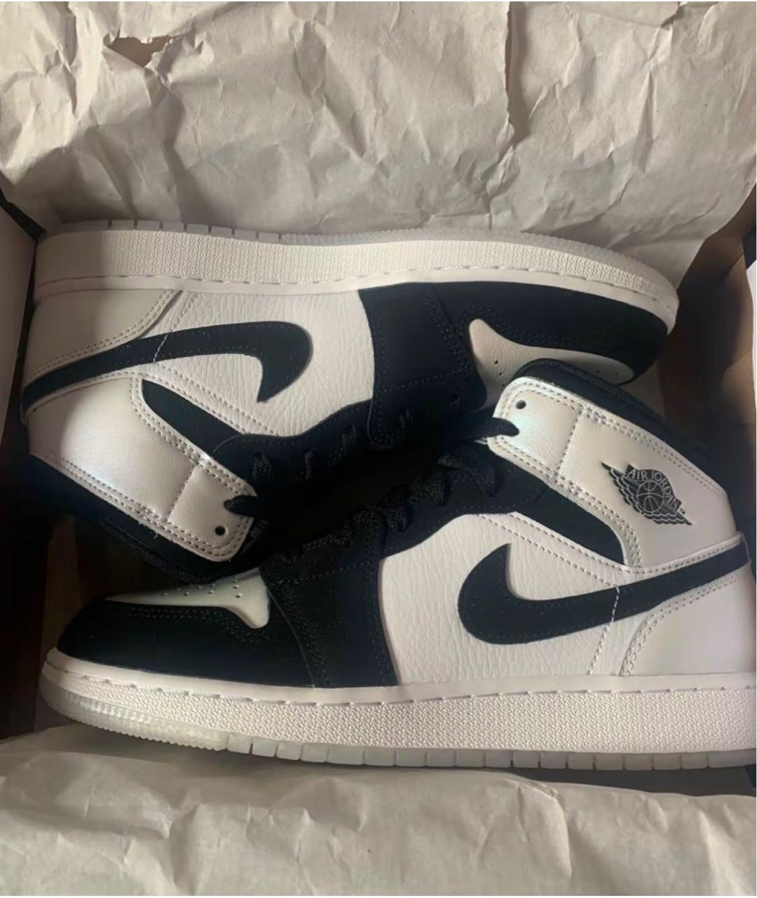 JORDAN Белые кожаные кроссовки, фото 2