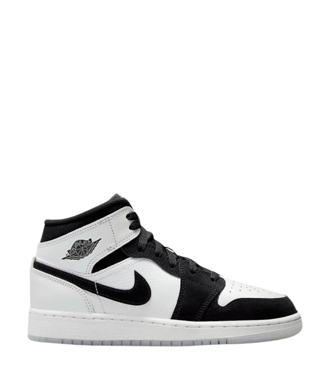 JORDAN Белые кожаные кроссовки, фото 1