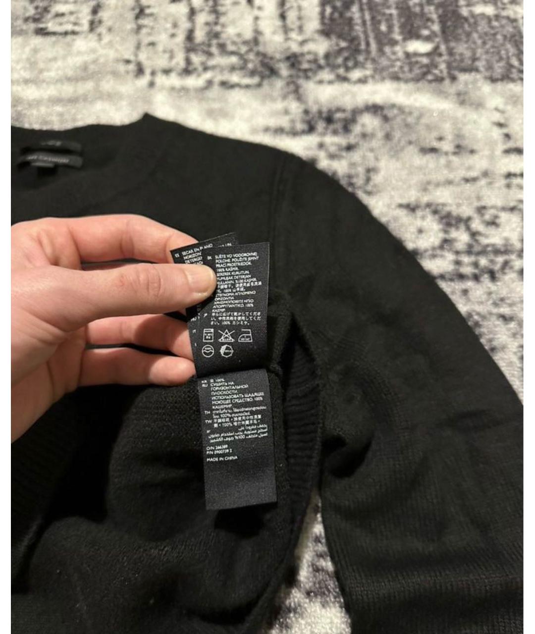 COS Черный кашемировый джемпер / свитер, фото 5