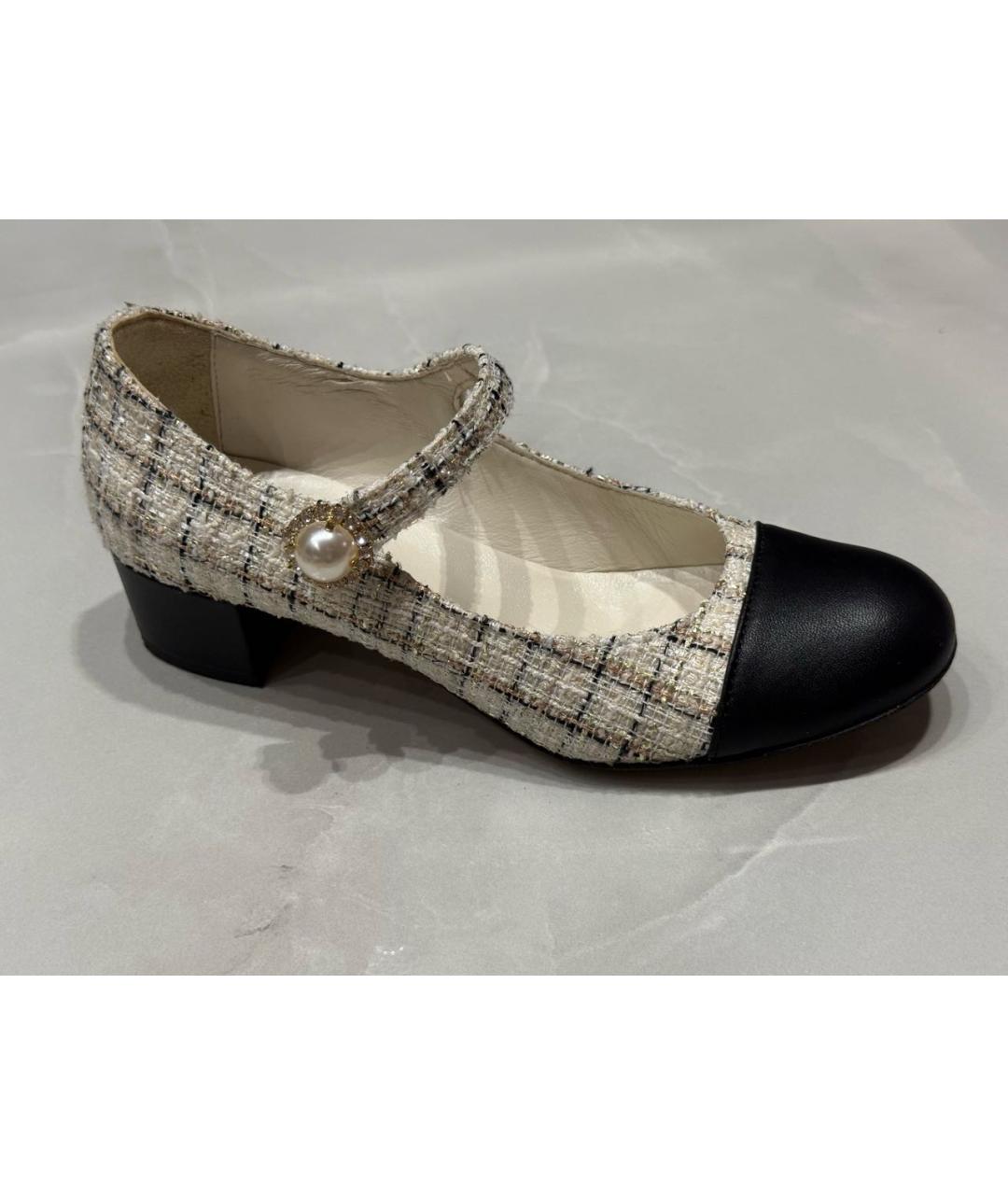 M MISSONI Белые кожаные туфли, фото 8