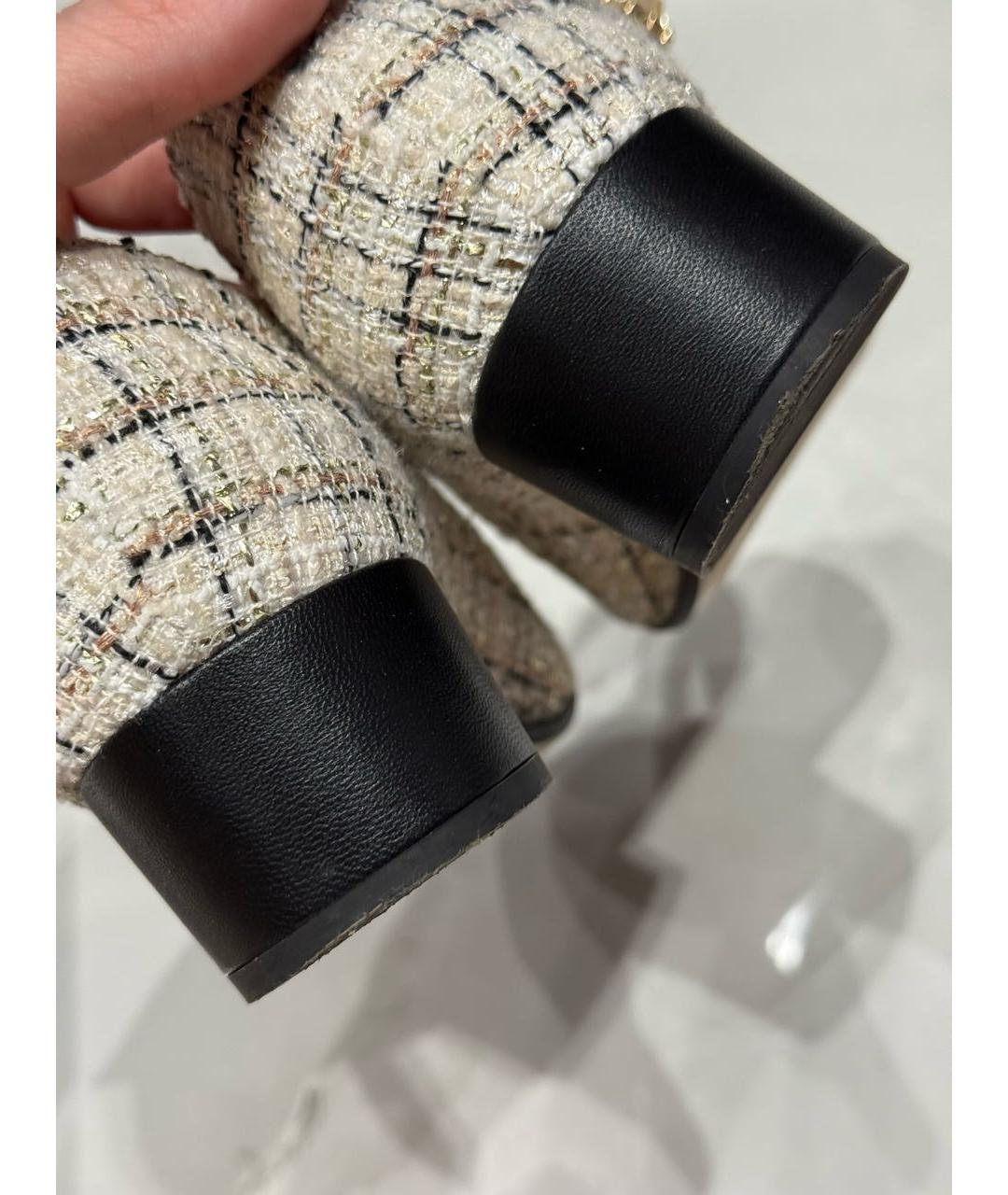 M MISSONI Белые кожаные туфли, фото 4