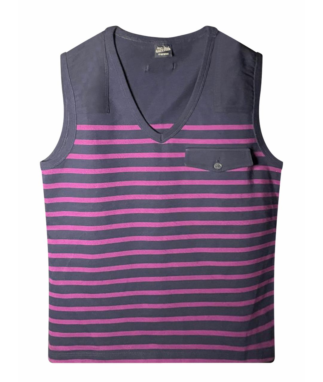 JEAN PAUL GAULTIER Хлопковая майка, фото 1