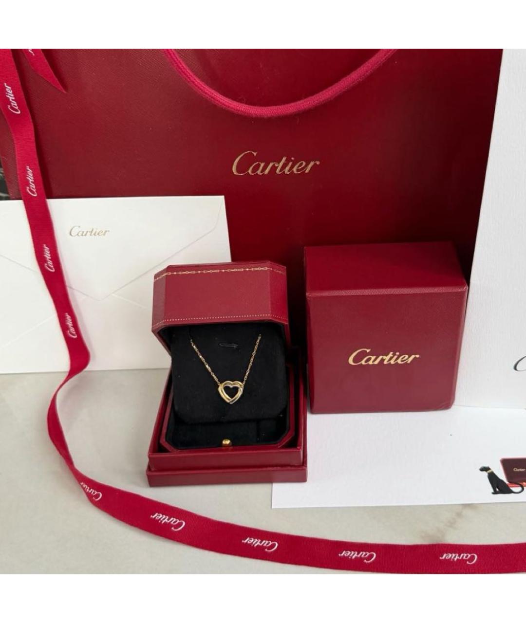 CARTIER Золотое колье из желтого золота, фото 4