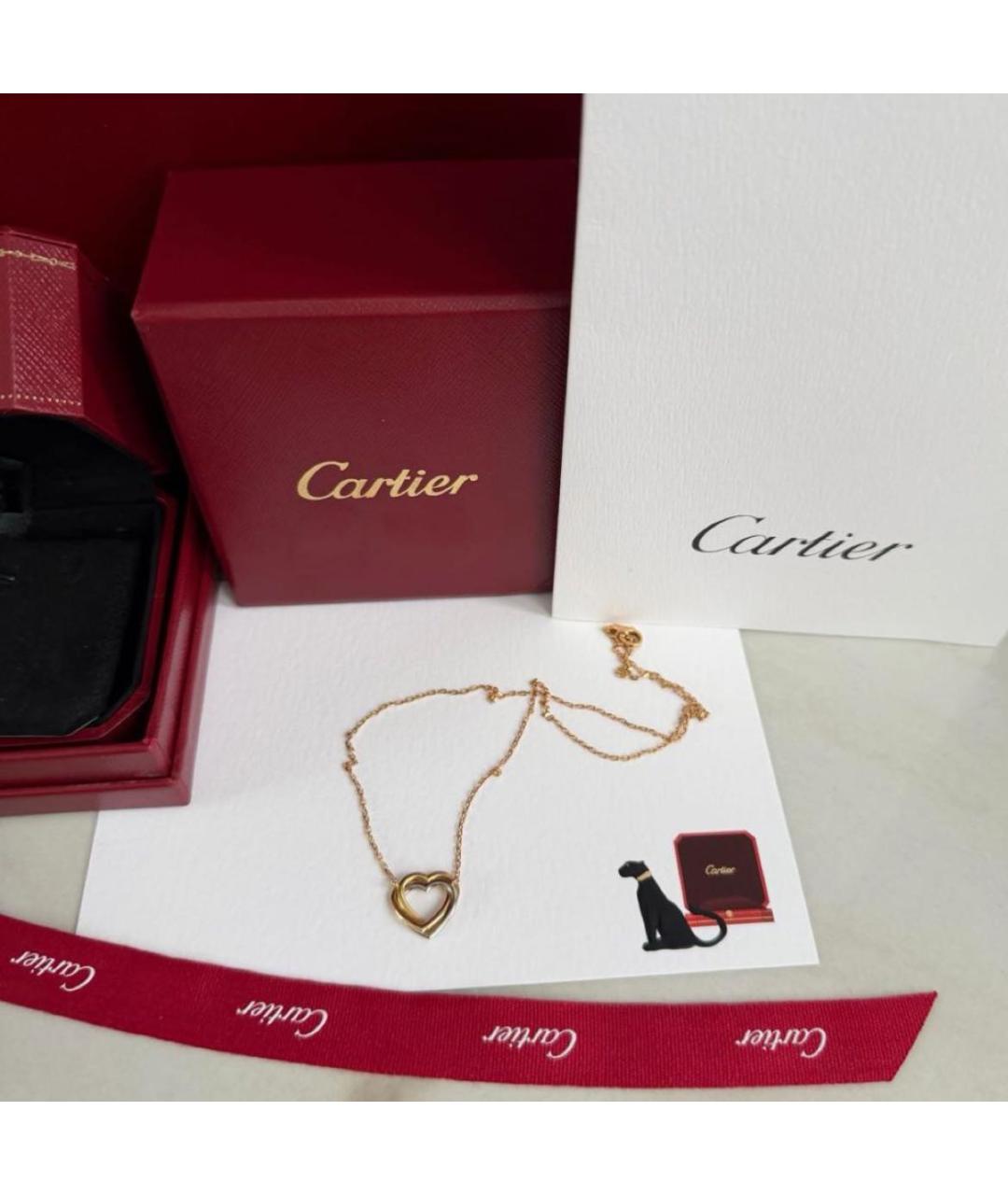 CARTIER Золотое колье из желтого золота, фото 6