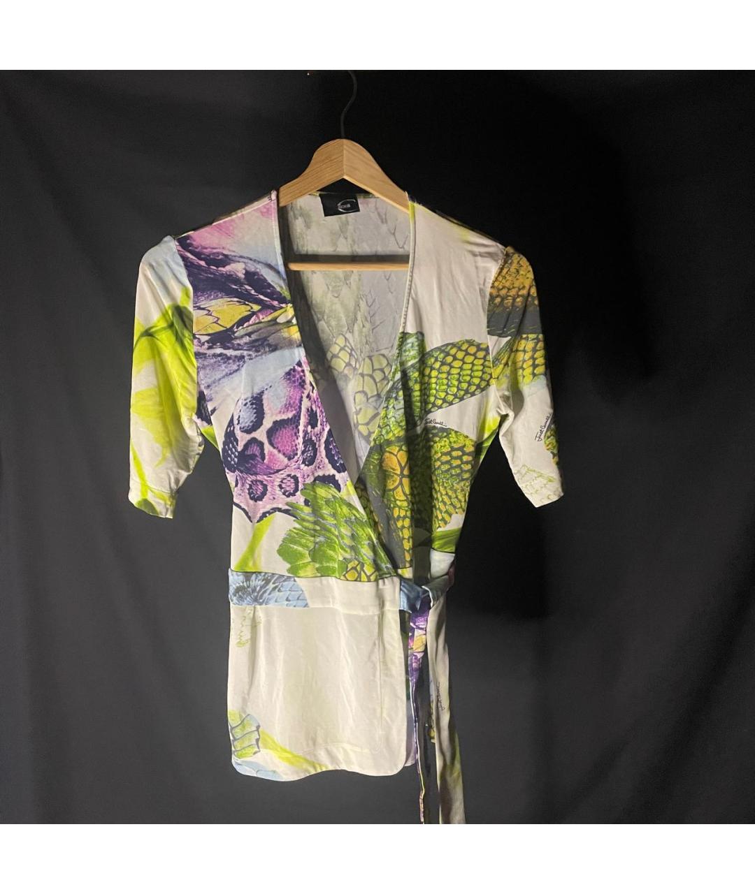 JUST CAVALLI Полиамидовая блузы, фото 7