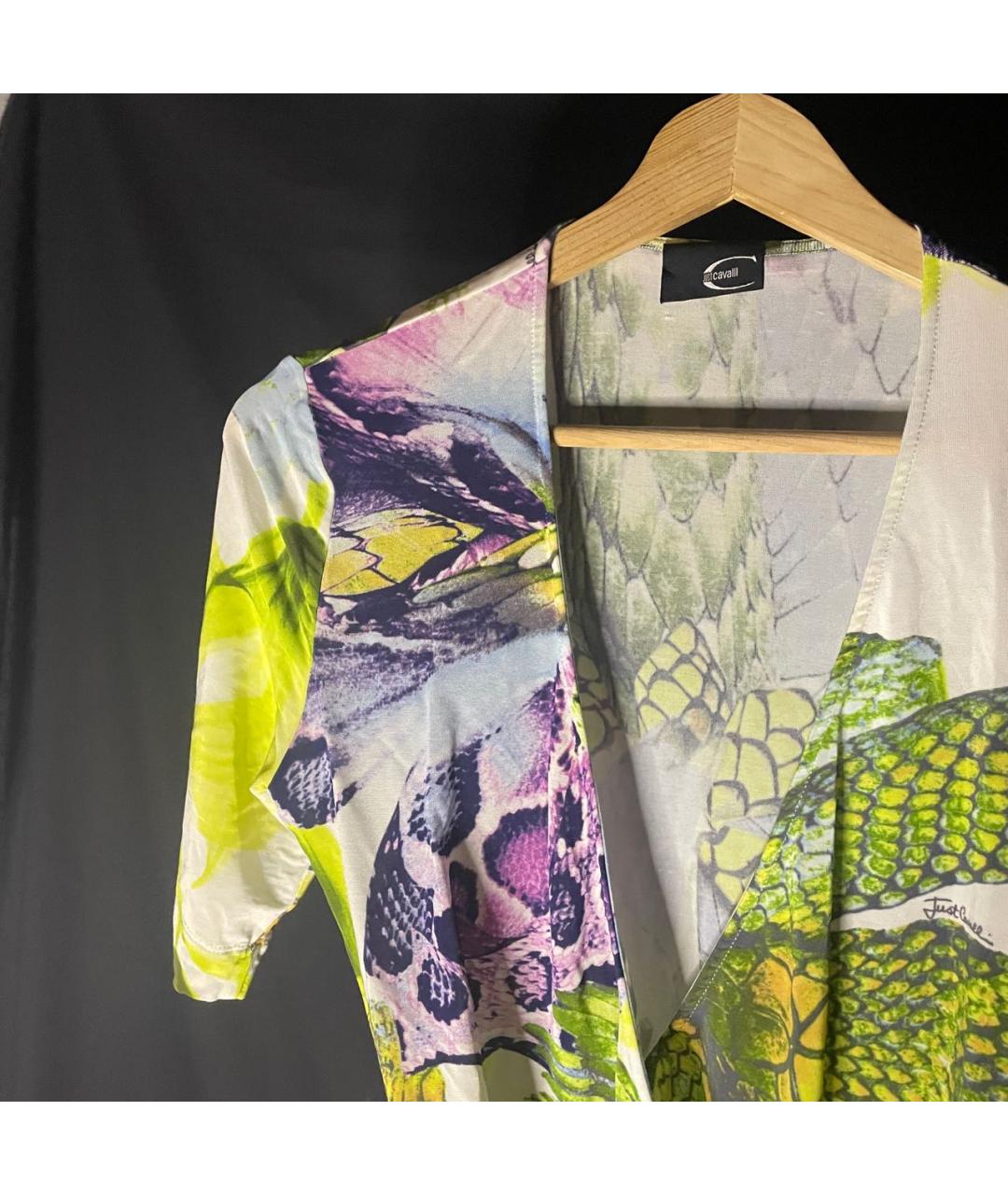 JUST CAVALLI Полиамидовая блузы, фото 4