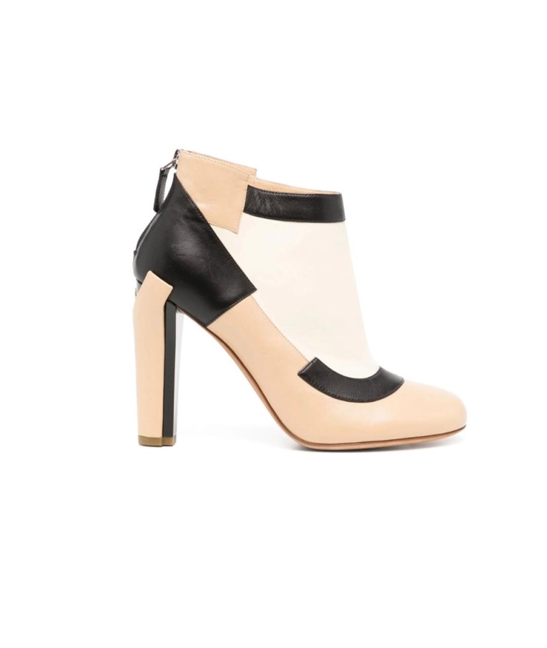 CHANEL Мульти кожаные ботильоны, фото 3