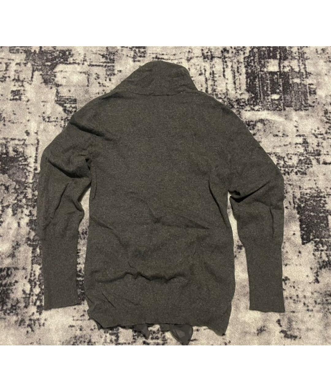 BRUNELLO CUCINELLI Антрацитовый кашемировый кардиган, фото 2