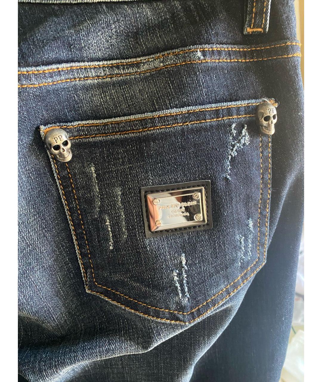 PHILIPP PLEIN Прямые джинсы, фото 5