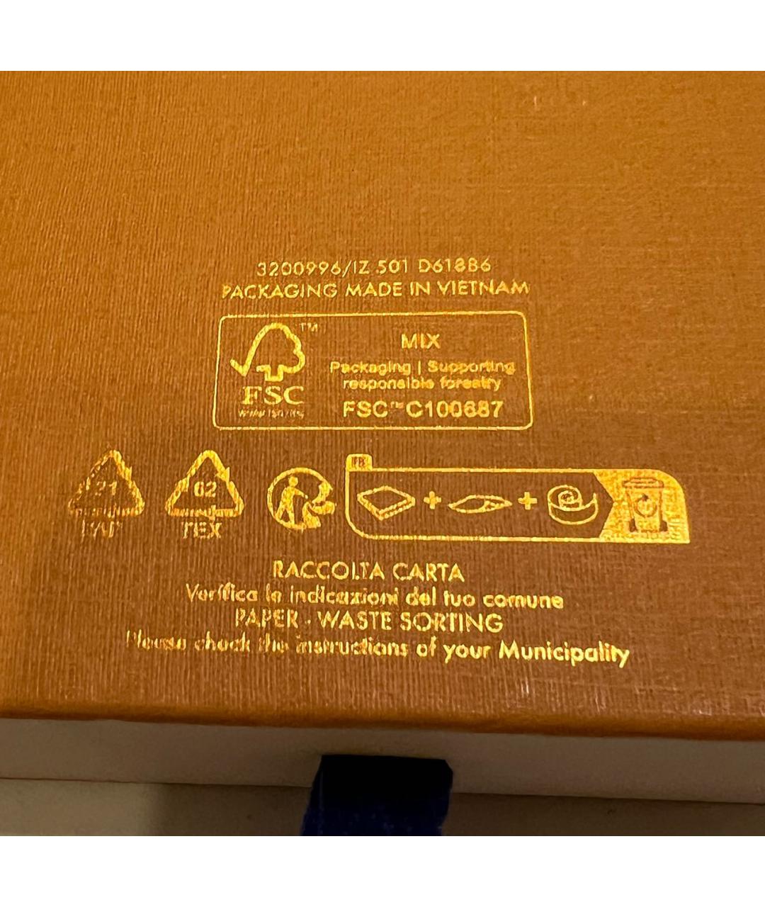 LOUIS VUITTON Черный кожаный кошелек, фото 7