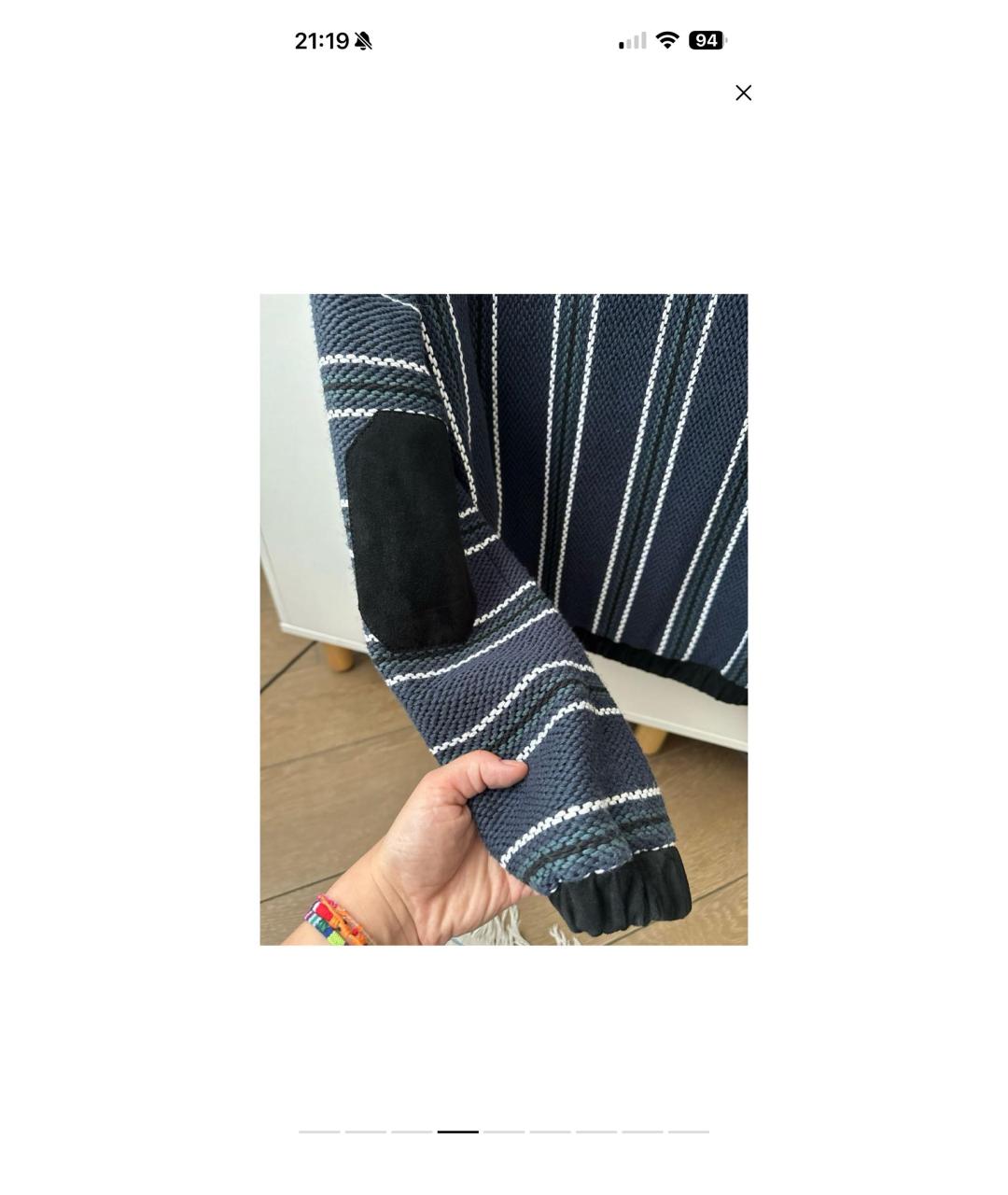 PROENZA SCHOULER Синяя хлопковая куртка, фото 4