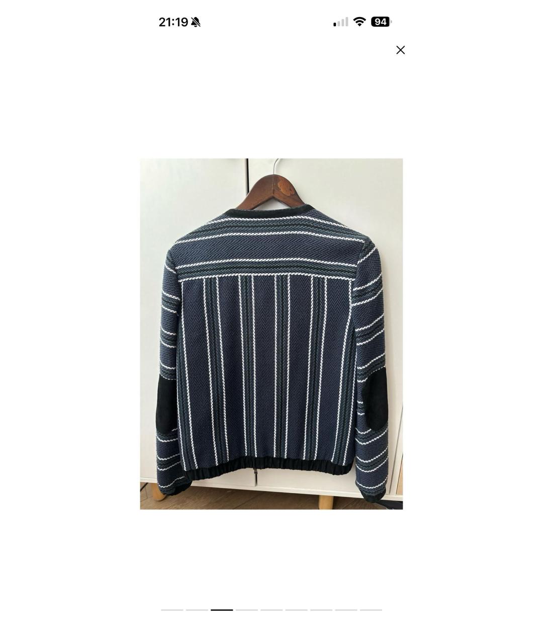 PROENZA SCHOULER Синяя хлопковая куртка, фото 3