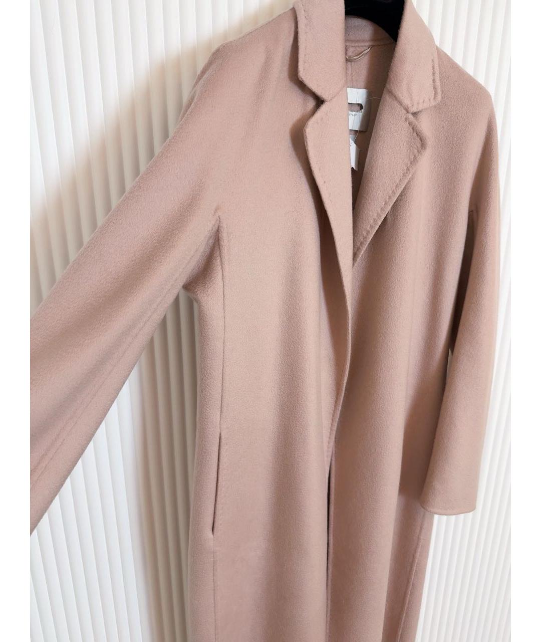 MAX MARA Бежевое кашемировое пальто, фото 5