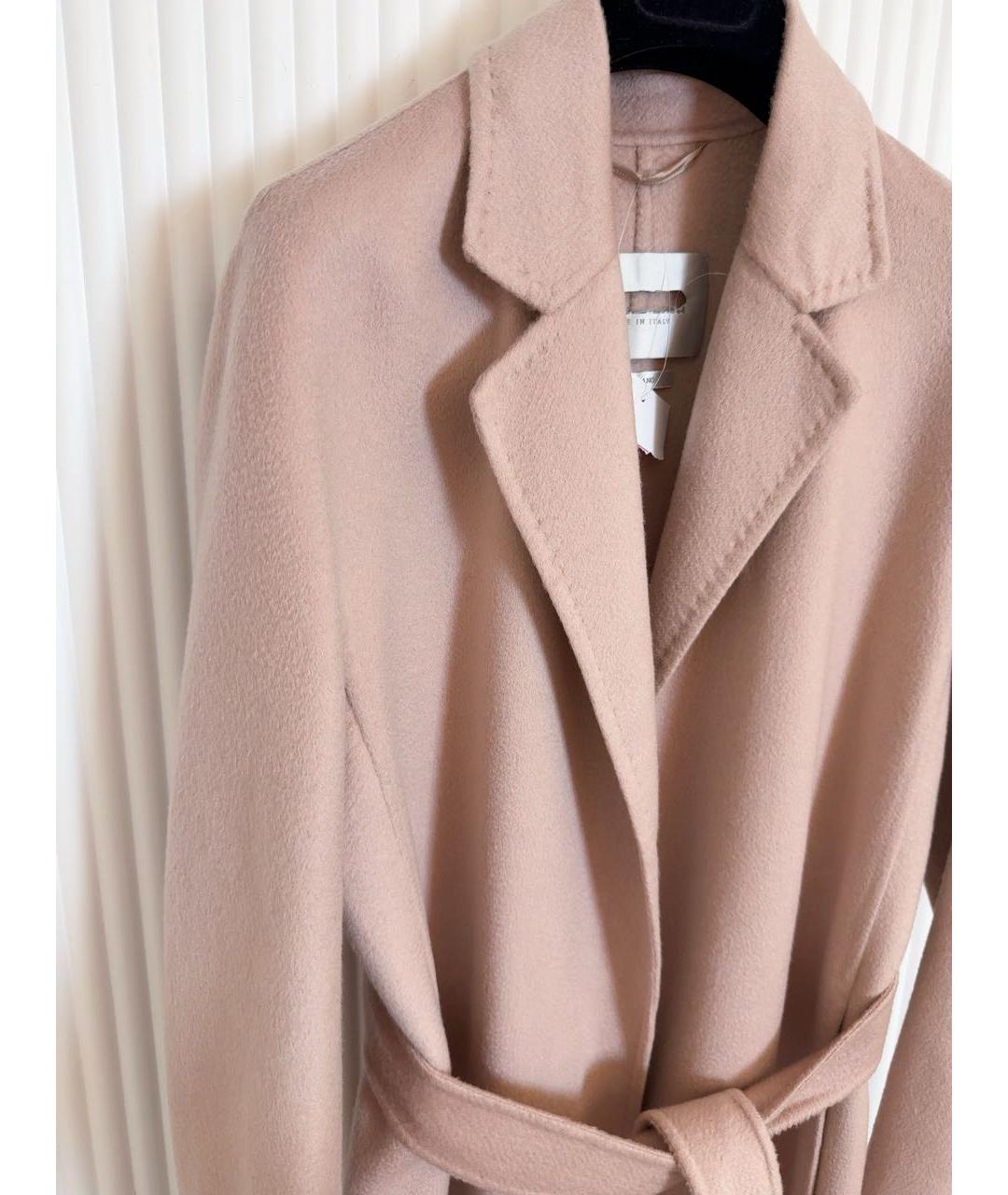 MAX MARA Бежевое кашемировое пальто, фото 4