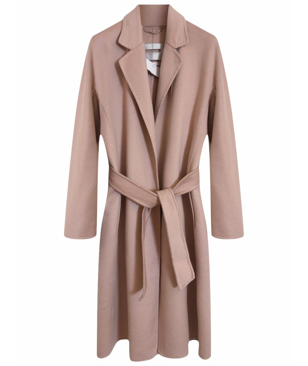 MAX MARA Бежевое кашемировое пальто, фото 1