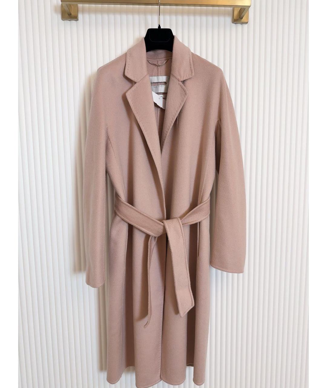 MAX MARA Бежевое кашемировое пальто, фото 8