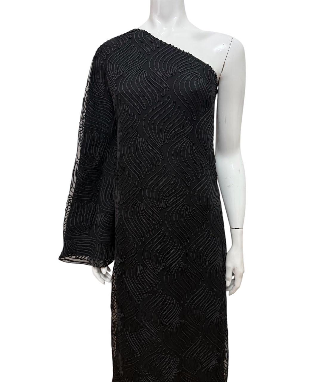 ROTATE Черное коктейльное платье, фото 2