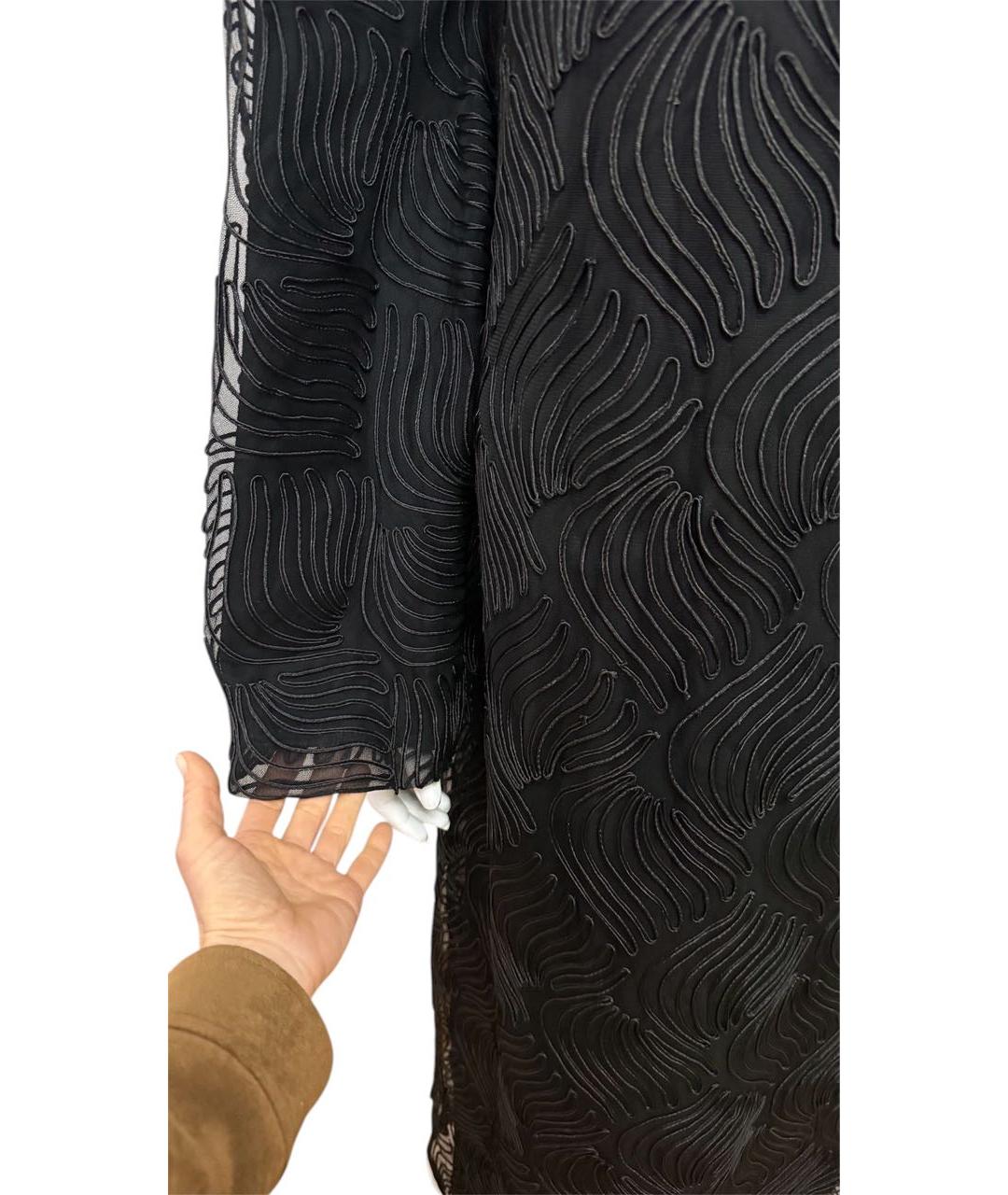 ROTATE Черное коктейльное платье, фото 3