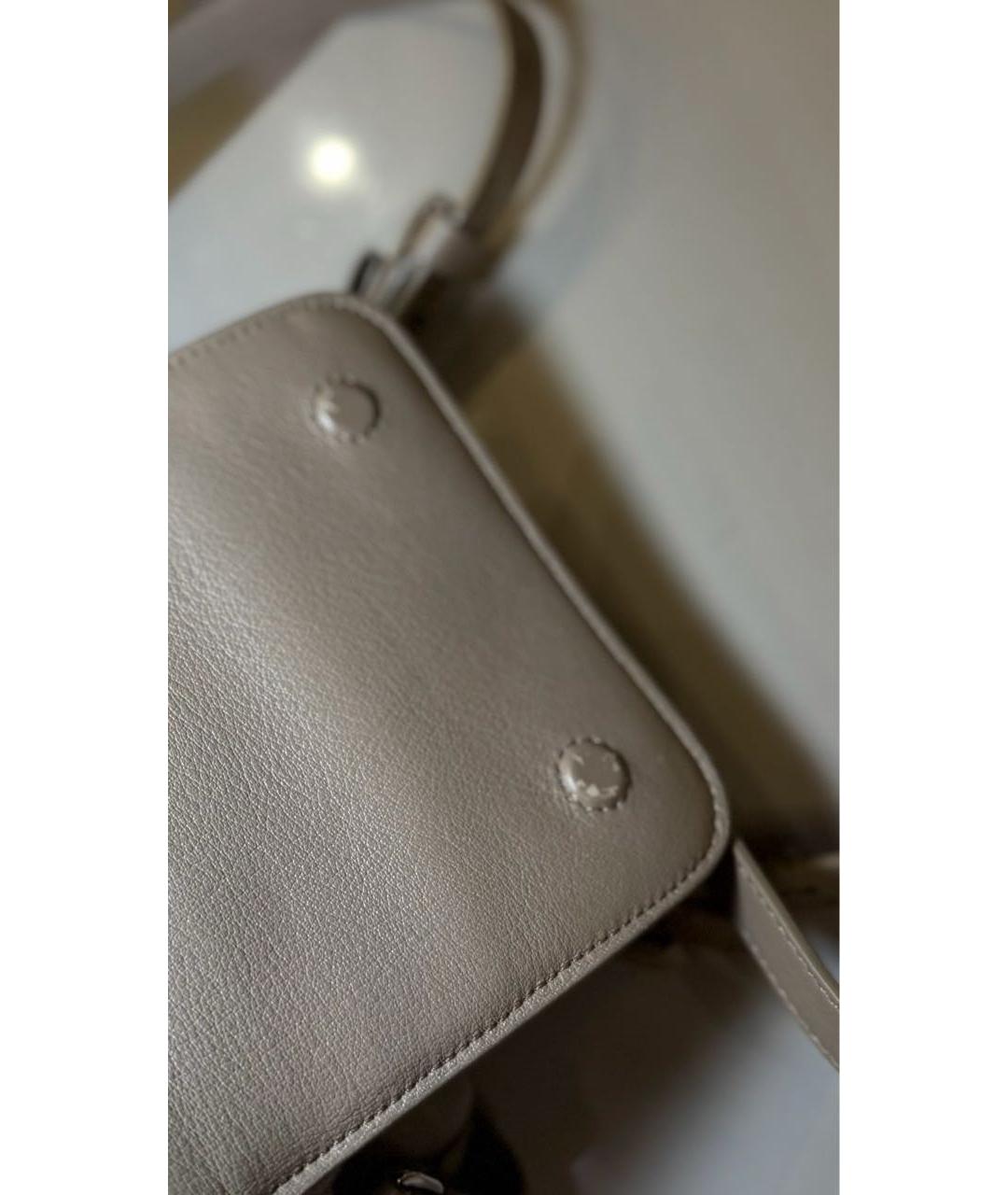 BRUNELLO CUCINELLI Бежевый замшевый рюкзак, фото 4