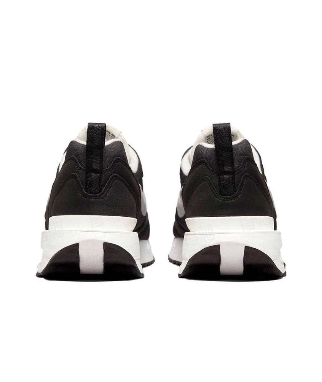 NIKE Черные текстильные низкие кроссовки / кеды, фото 4