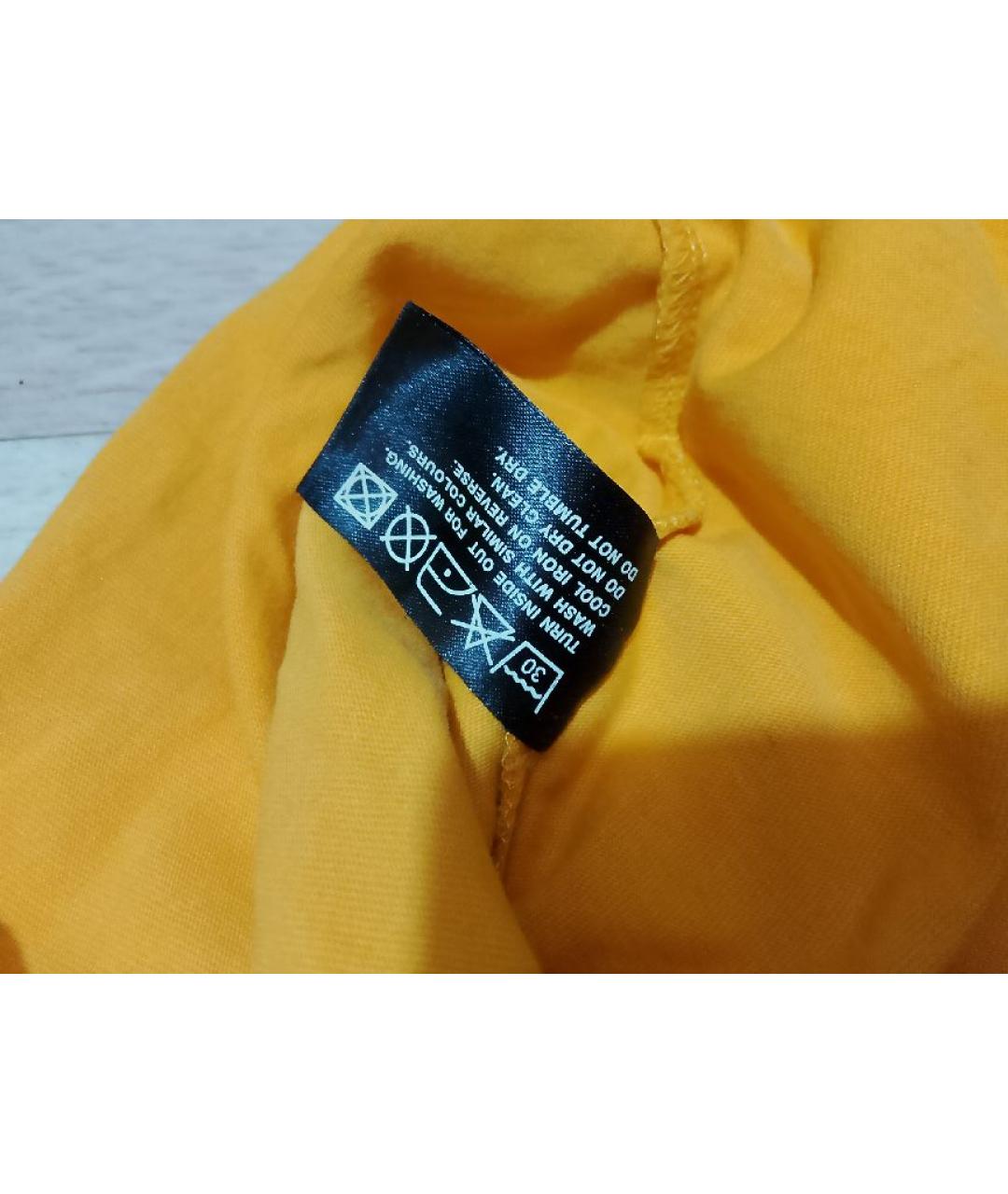 DIESEL Желтая футболка, фото 6