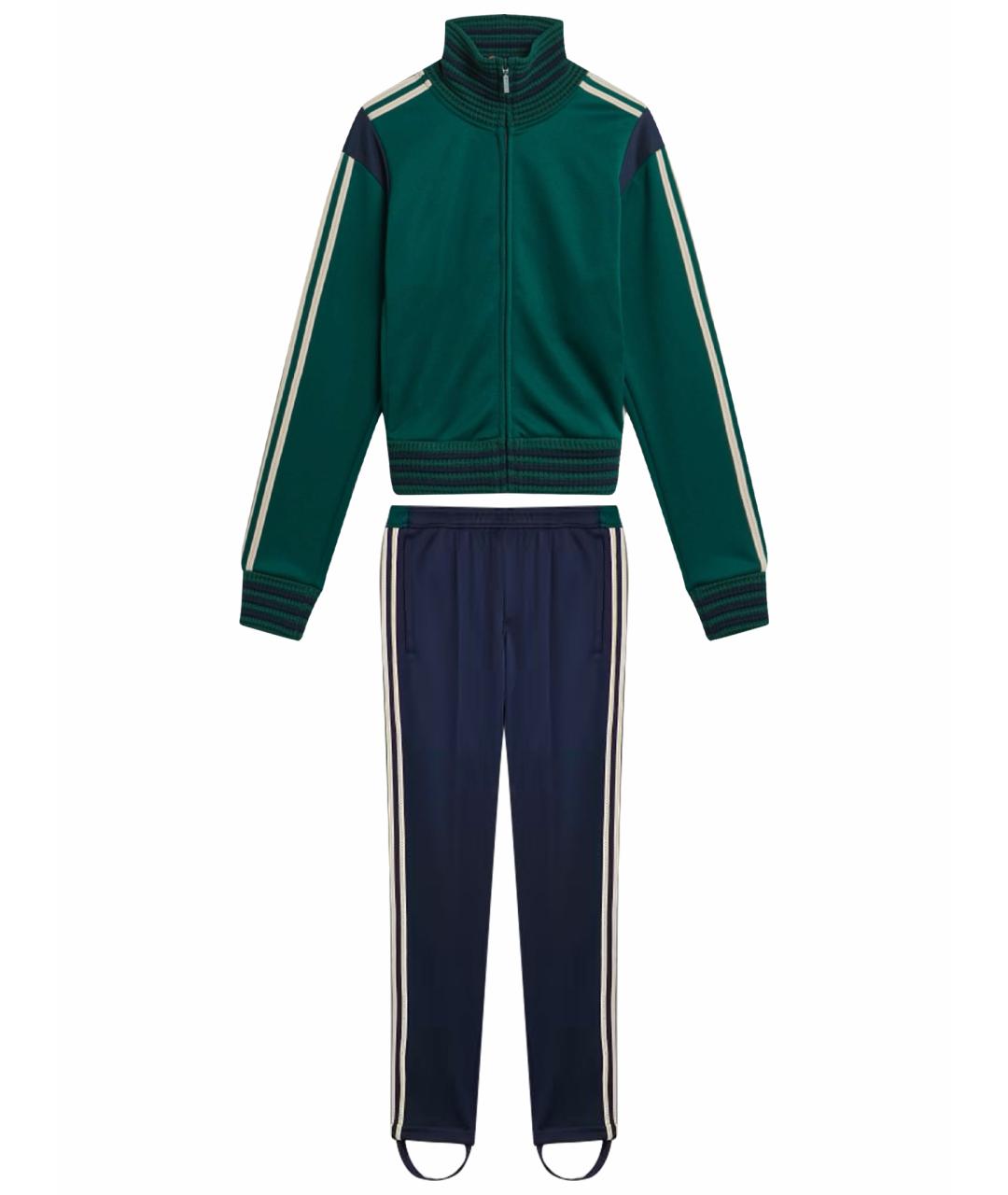 WALES BONNER Зеленый полиэстеровый спортивный костюм, фото 1