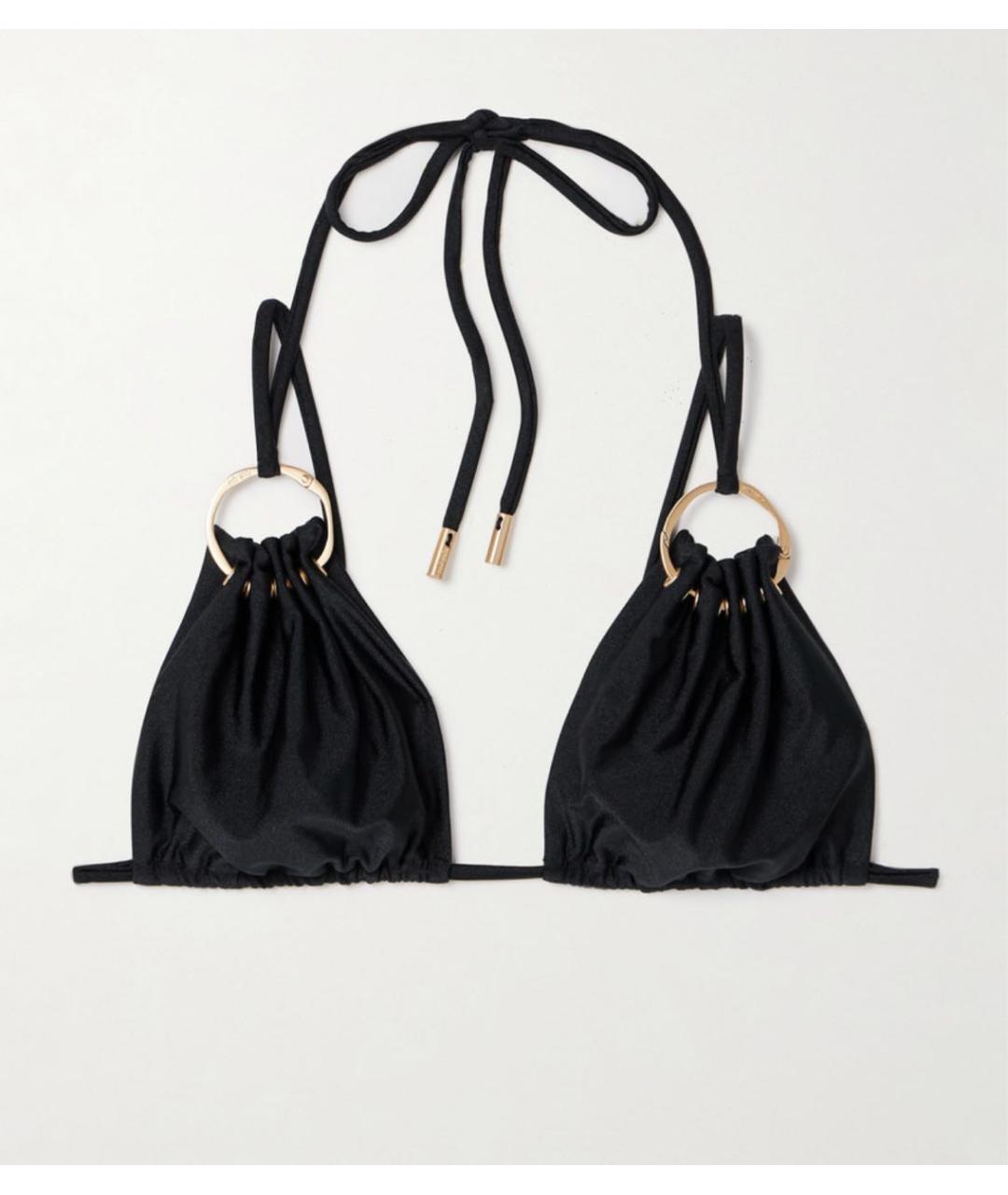 CULT GAIA Черный полиамидовый купальник, фото 9