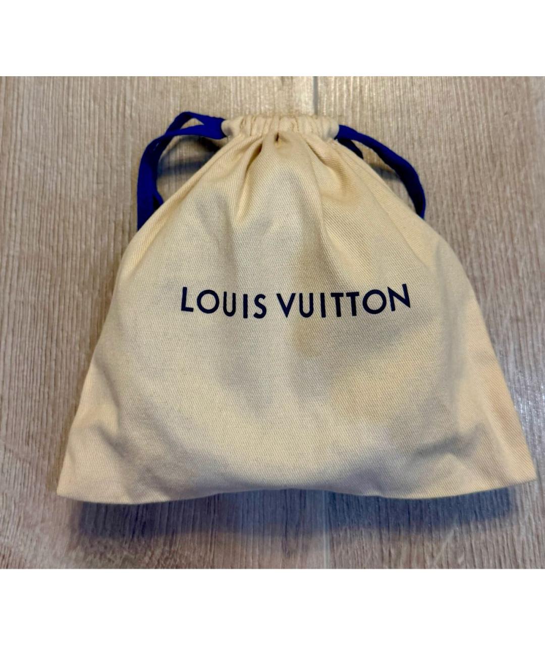 LOUIS VUITTON Черный кожаный ремень, фото 7