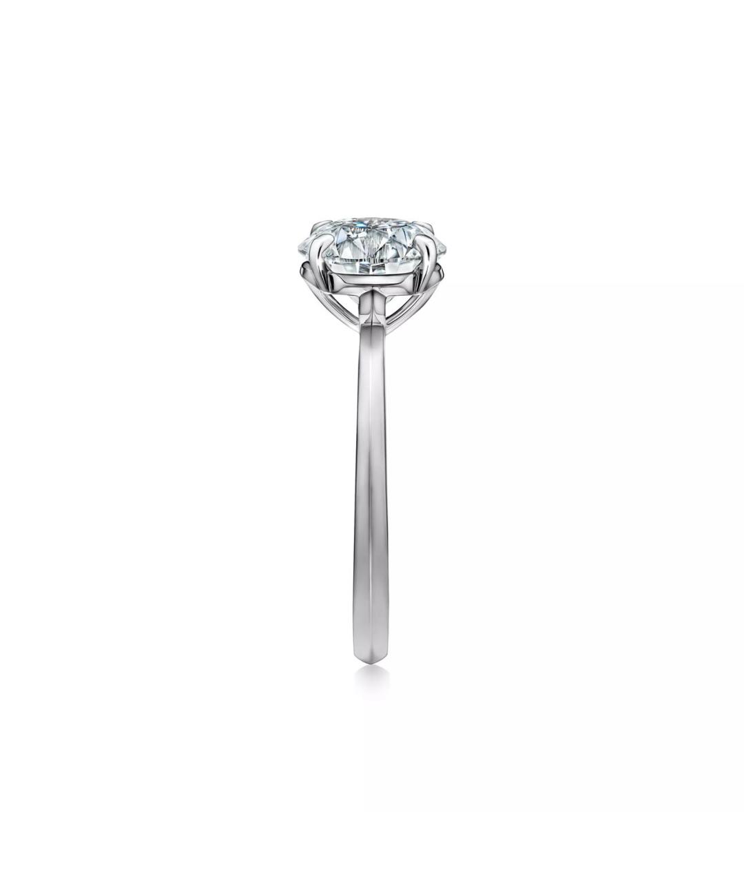 TIFFANY&CO Белое платиновое кольцо, фото 8