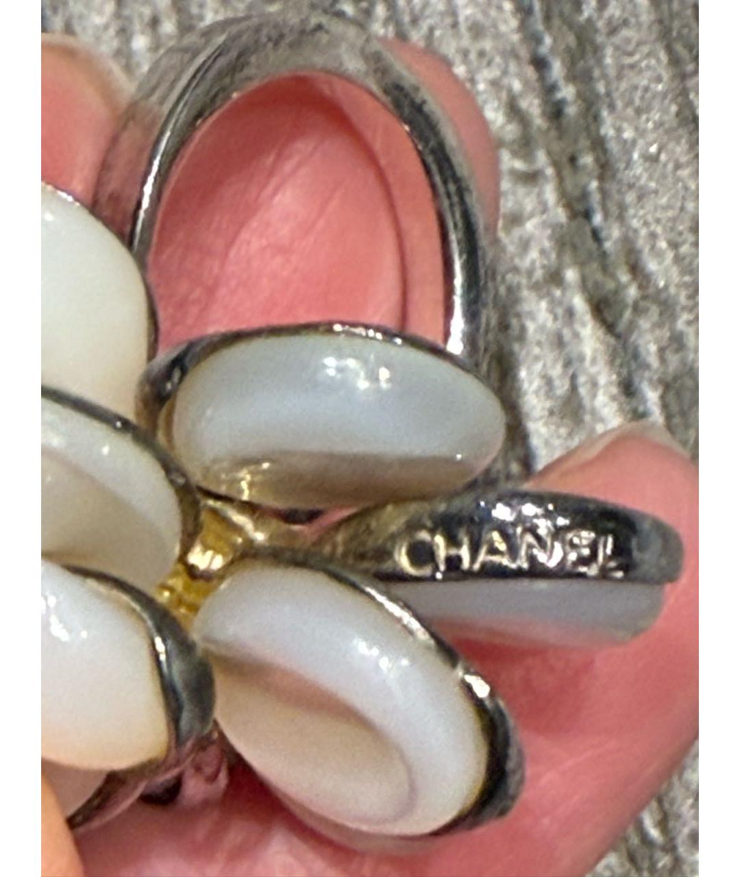 CHANEL Серебряное кольцо, фото 4