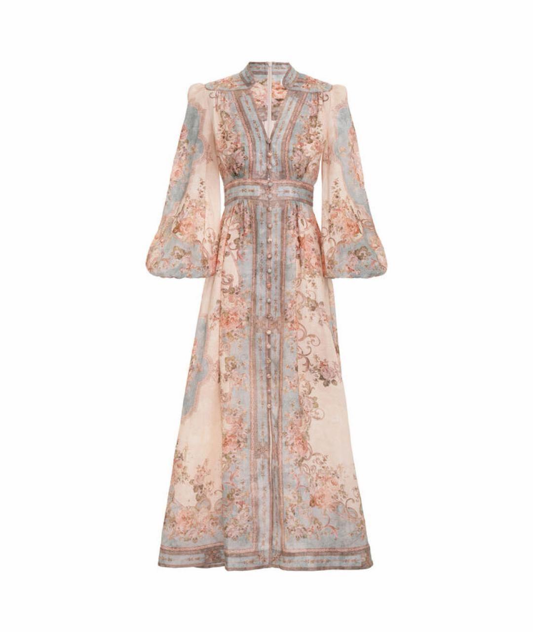 ZIMMERMANN Мульти повседневное платье, фото 9