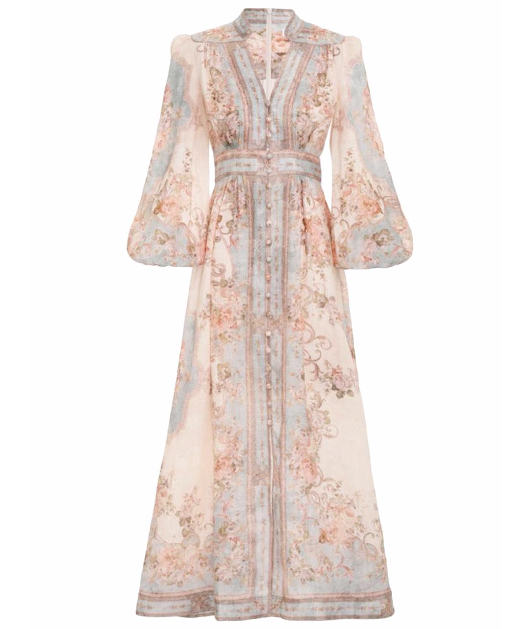 ZIMMERMANN Мульти повседневное платье, фото 1